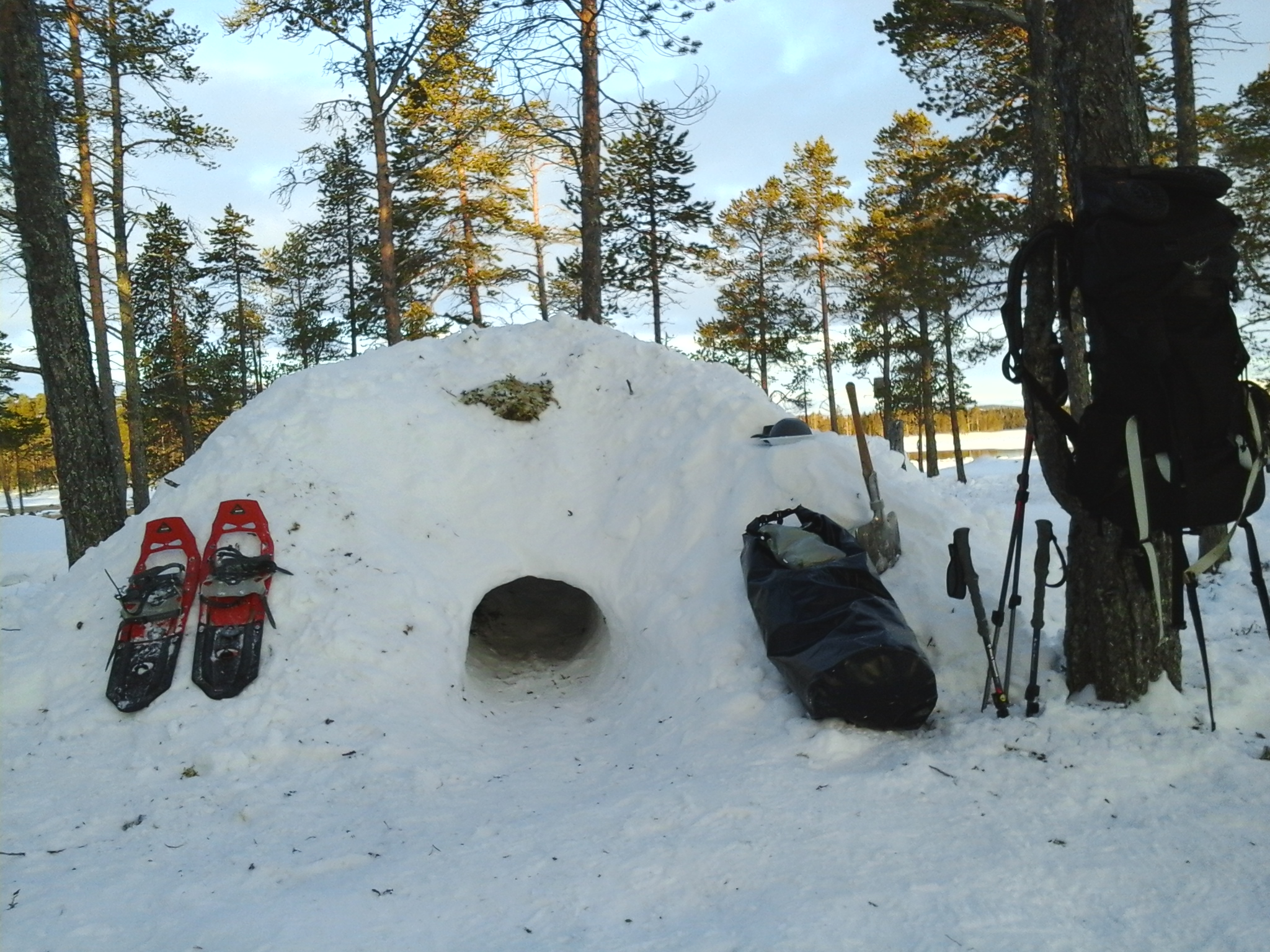 Noorwegen: winterbivak in Lapland